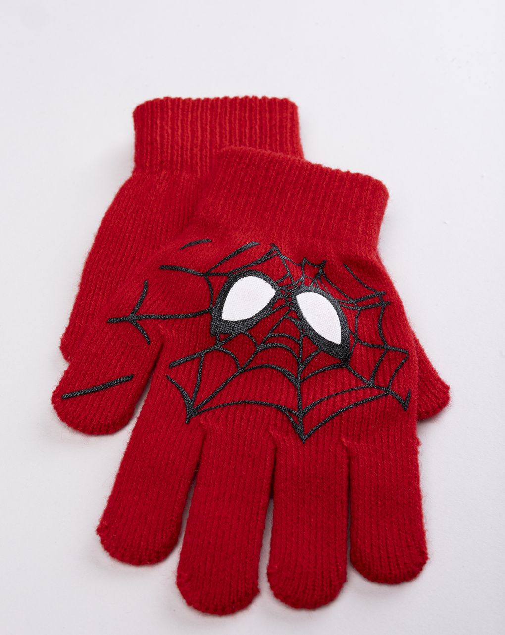Guanti bambino rossi spiderman