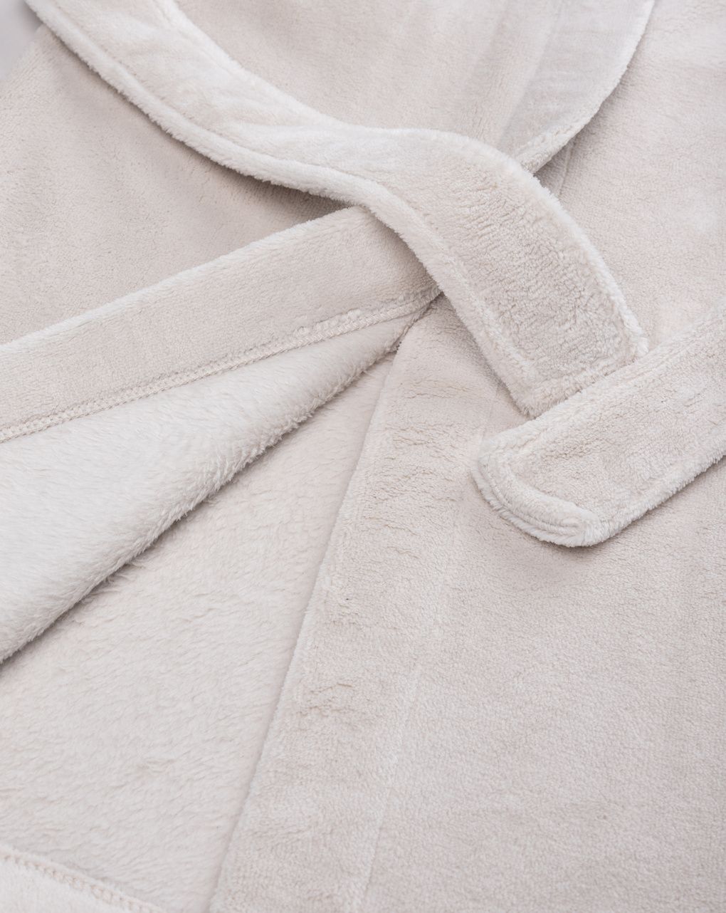Vestaglia orsetto a manica lunga beige bambino