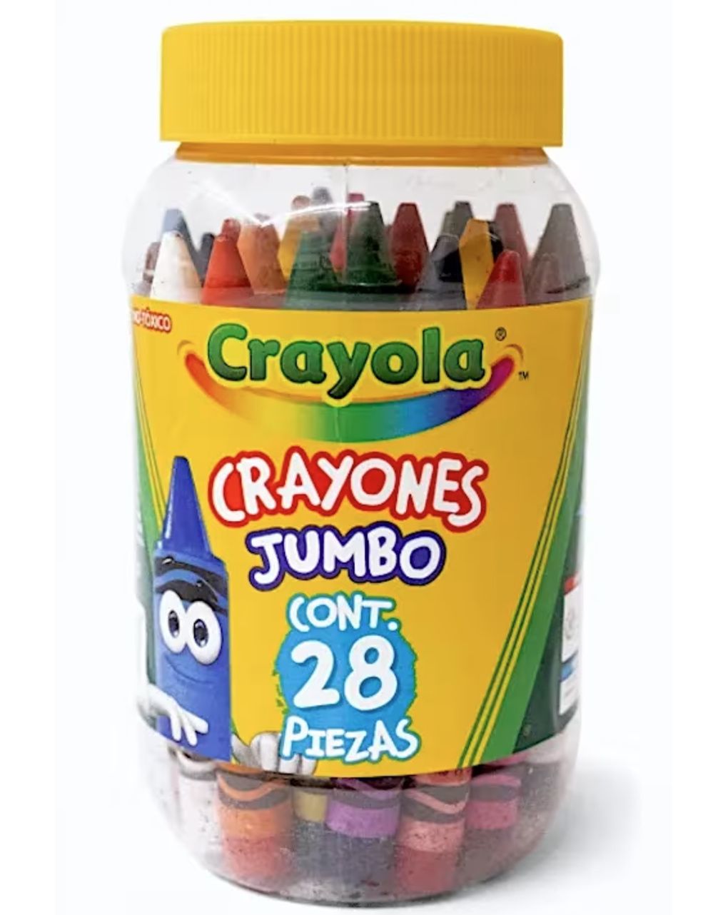Crayola 28 pastelli a cera jumbo