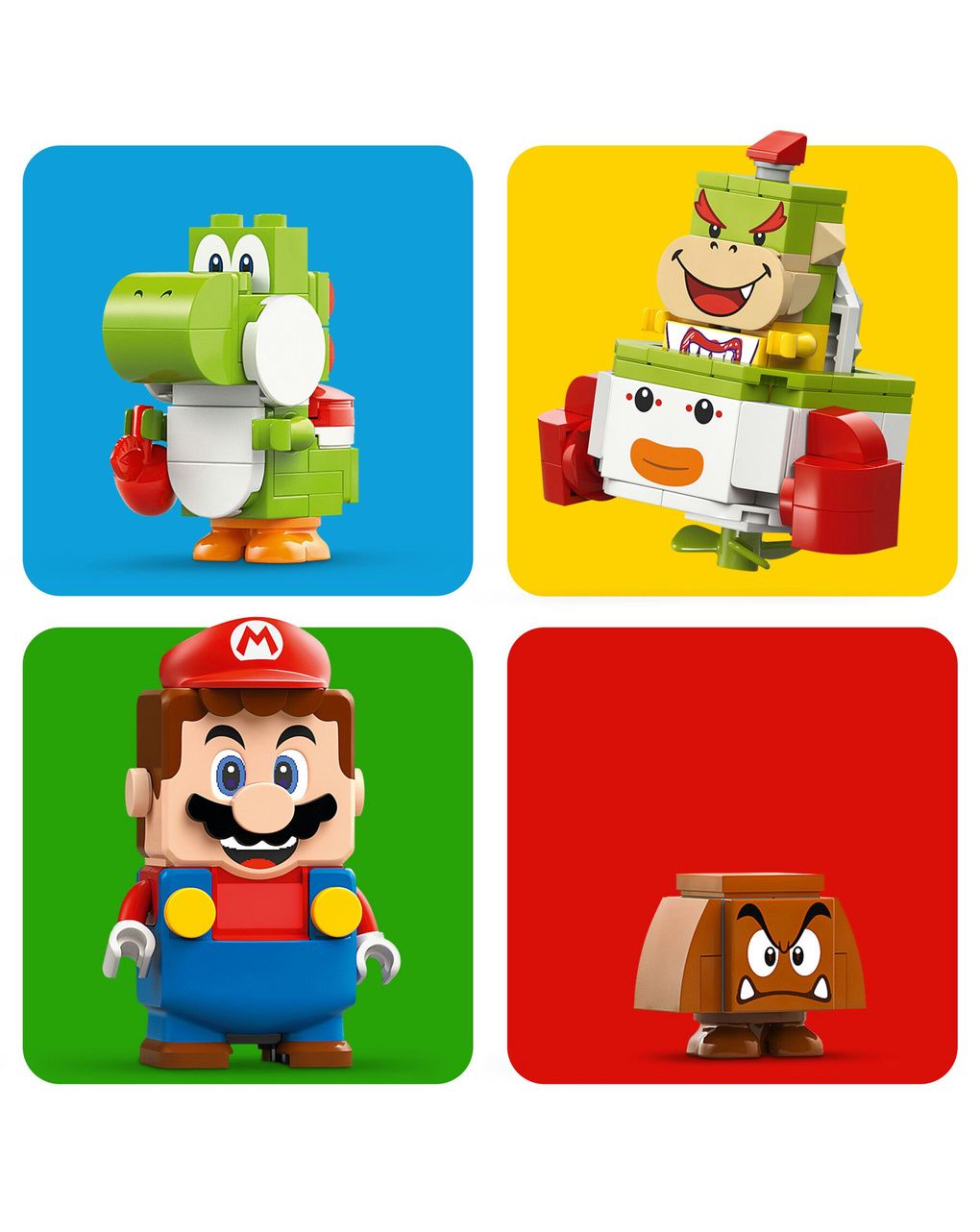 Lego super mario 71439 avventure di lego mario interattivo, giocattolo con personaggi nintendo da collezione, regalo bambini 6+