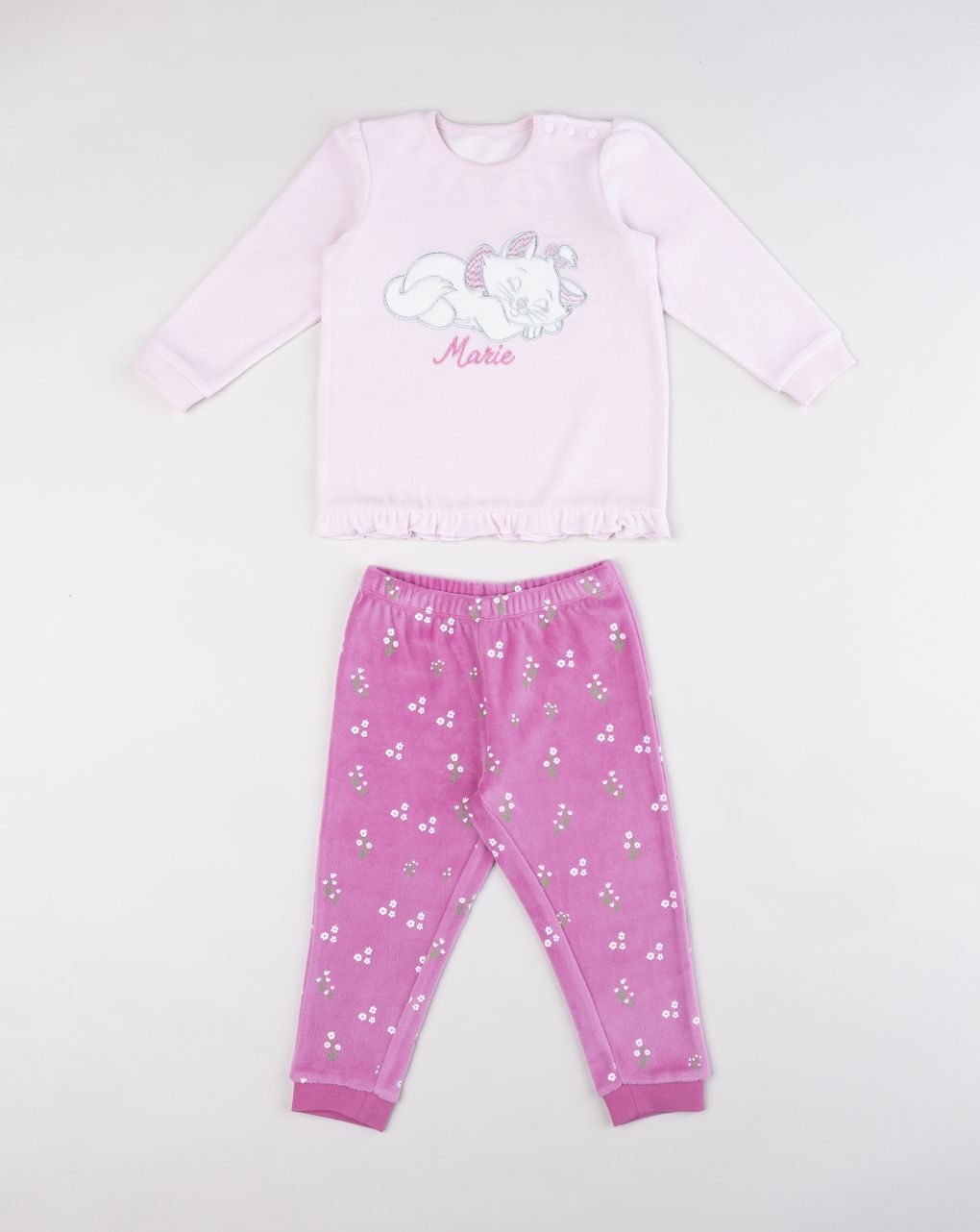 Pigiama due pezzi marie fucsia bimba