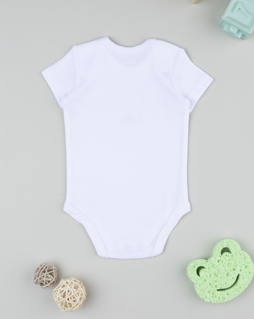 Body bianco neonata orsetto