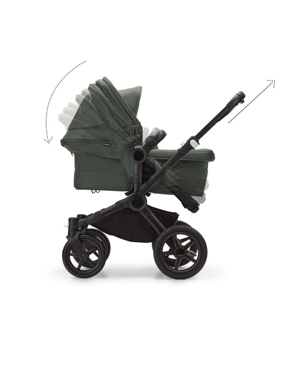 Kit di conversione donkey 5 fratellare forest green - bugaboo