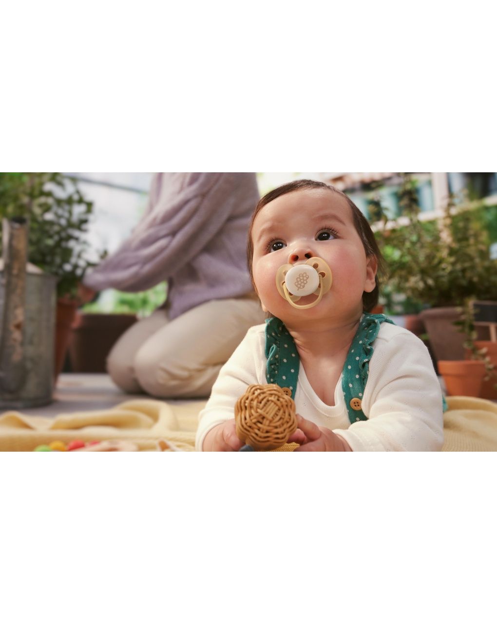Succhietto ultra soft notte 0-6m cappuccio fluorescente no bpa per pelli sensibili - philips avent