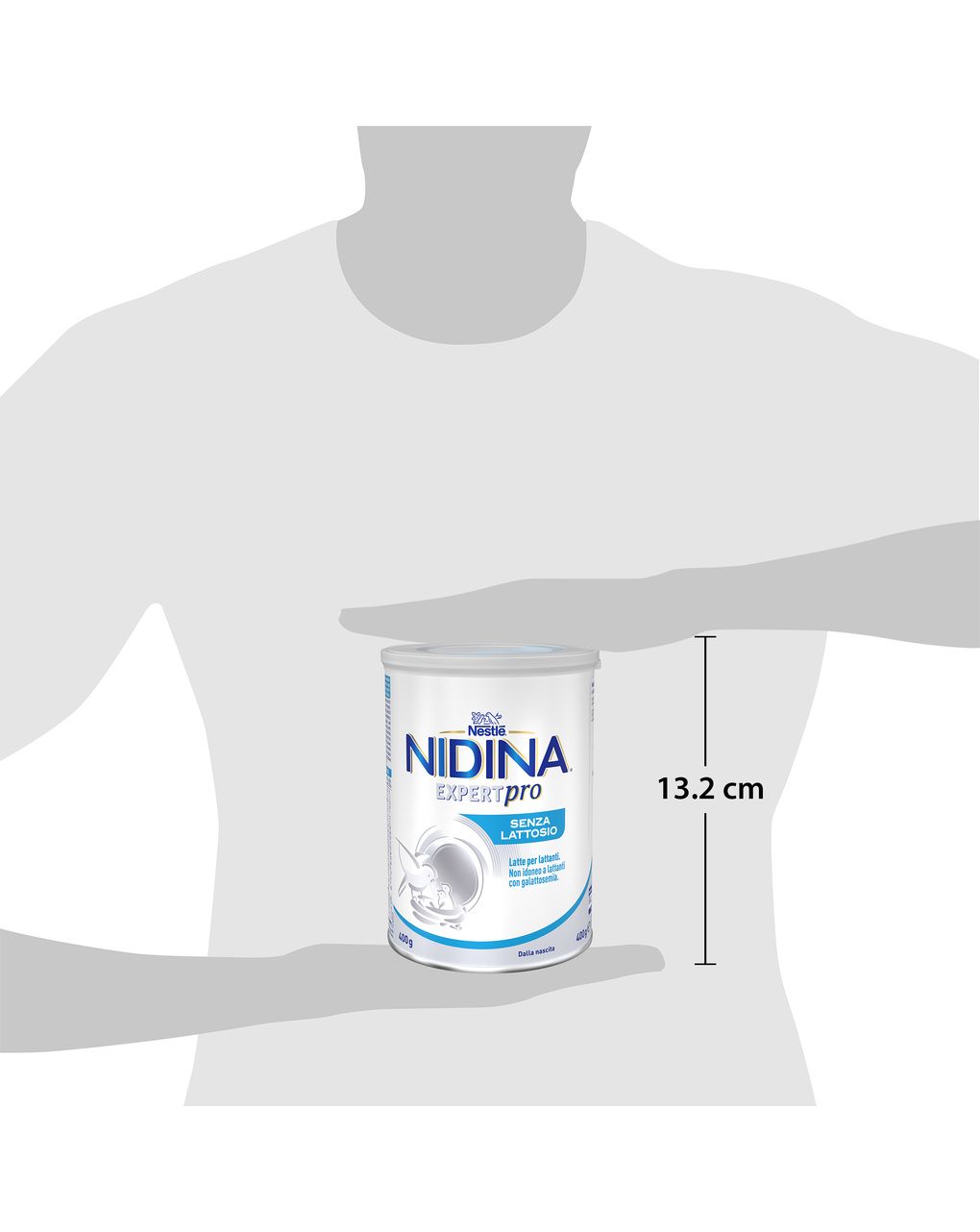 Nidina expertpro senza lattosio latte per lattanti in polvere, latta 400g - nestle'