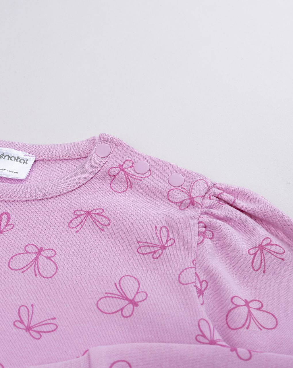 Pigiama bimba rosa farfalle