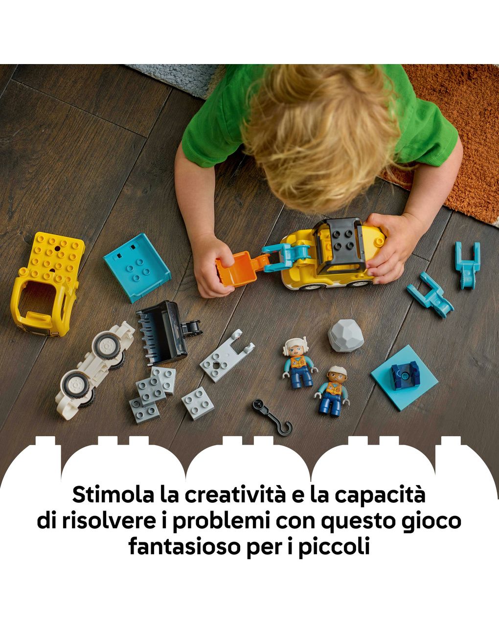 Lego duplo town veicoli da cantiere 3 in 1 - 10475