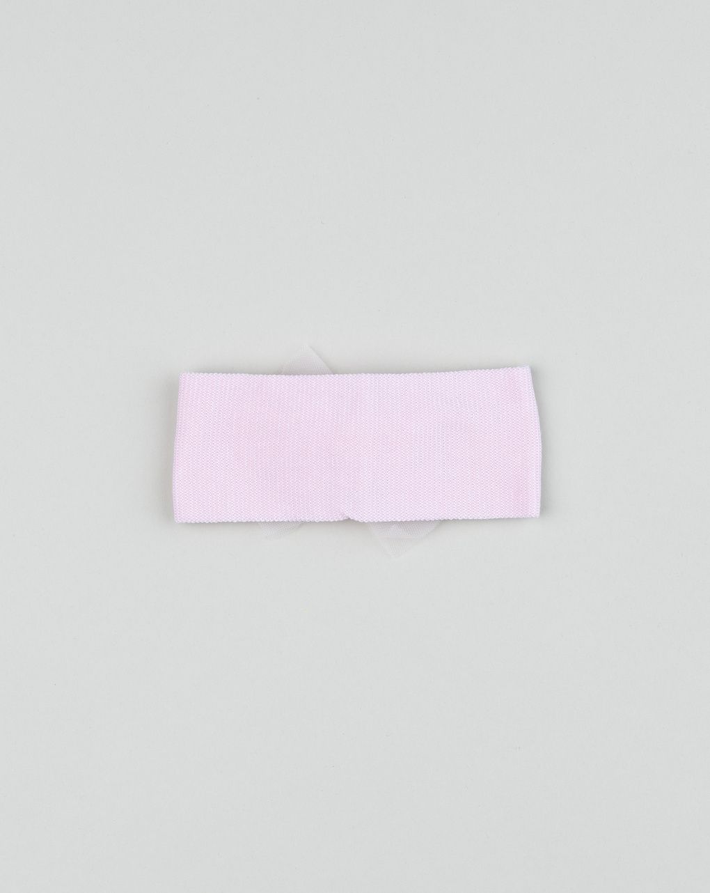 Fascia capelli neonata rosa con farfalla