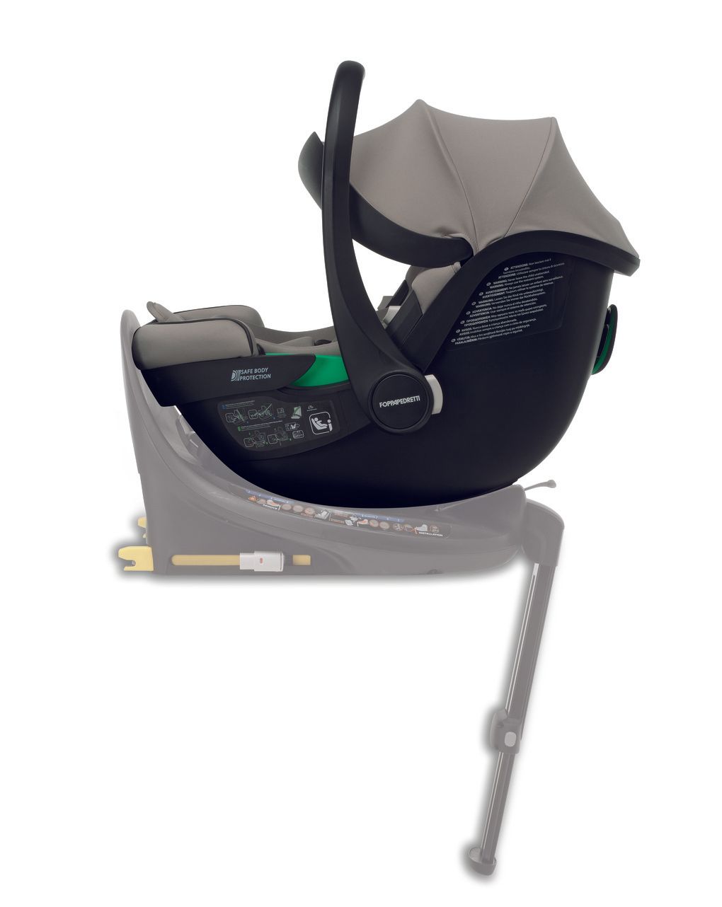 Sistema combinato tictoc pro disk infant rekline champagne - foppapedretti