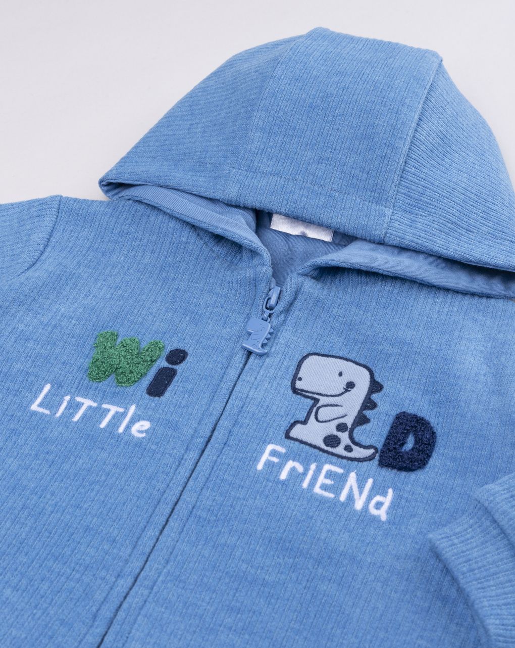 Felpa bimbo blu dino