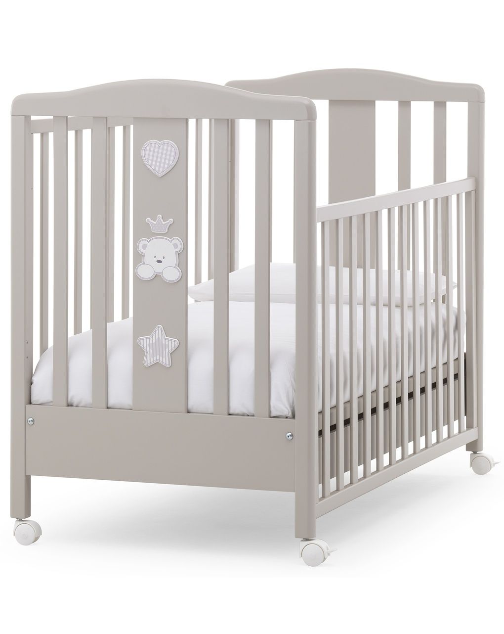 Set 3 pz baby re tortora -letto+bagnetto+piumone - italbaby