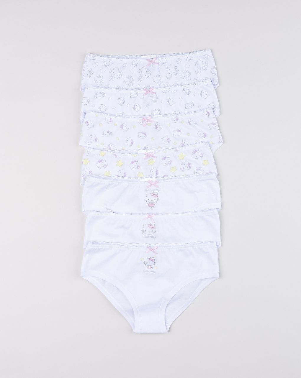 Pack 7 slip bimba hello kitty