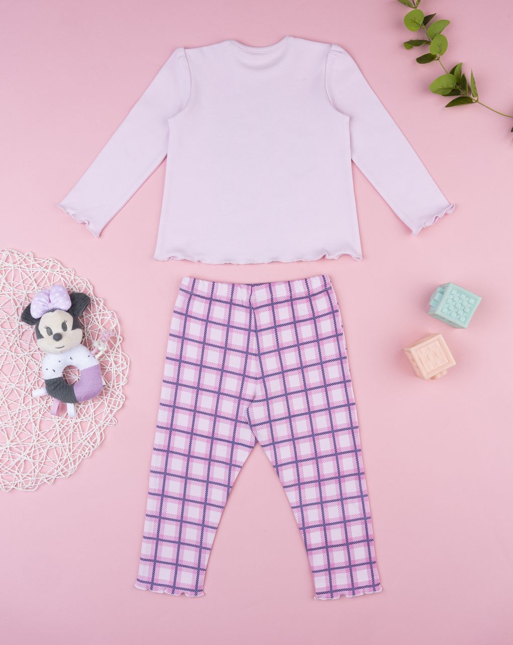 Pigiama bimba minnie lungo
