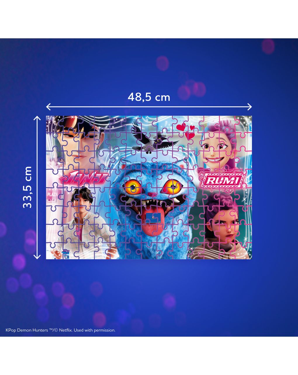 Clementoni - 27243 - puzzle 104 super kpop demon hunters -