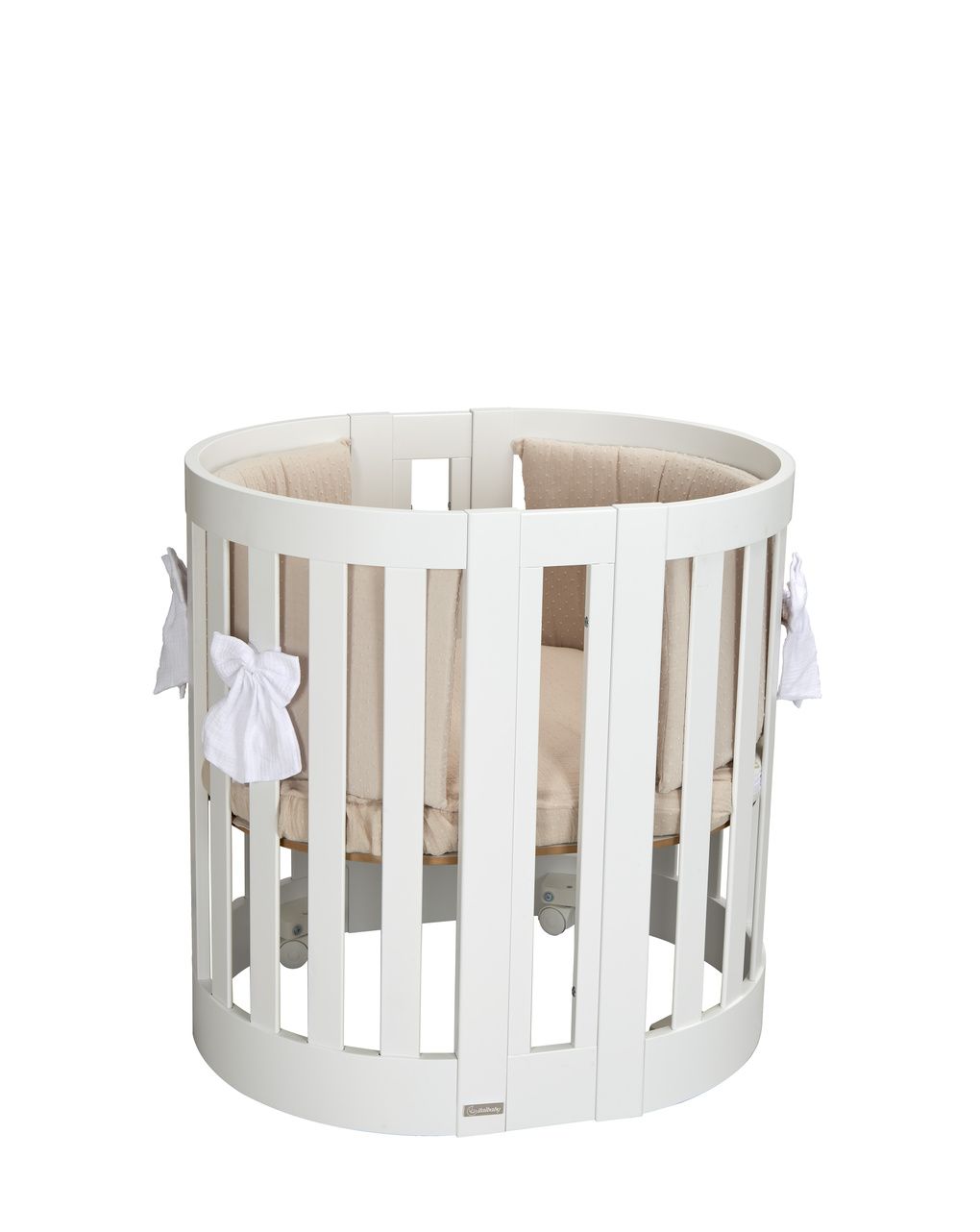 Set letto all-in-one con tessile plumeti sabbia - italbaby