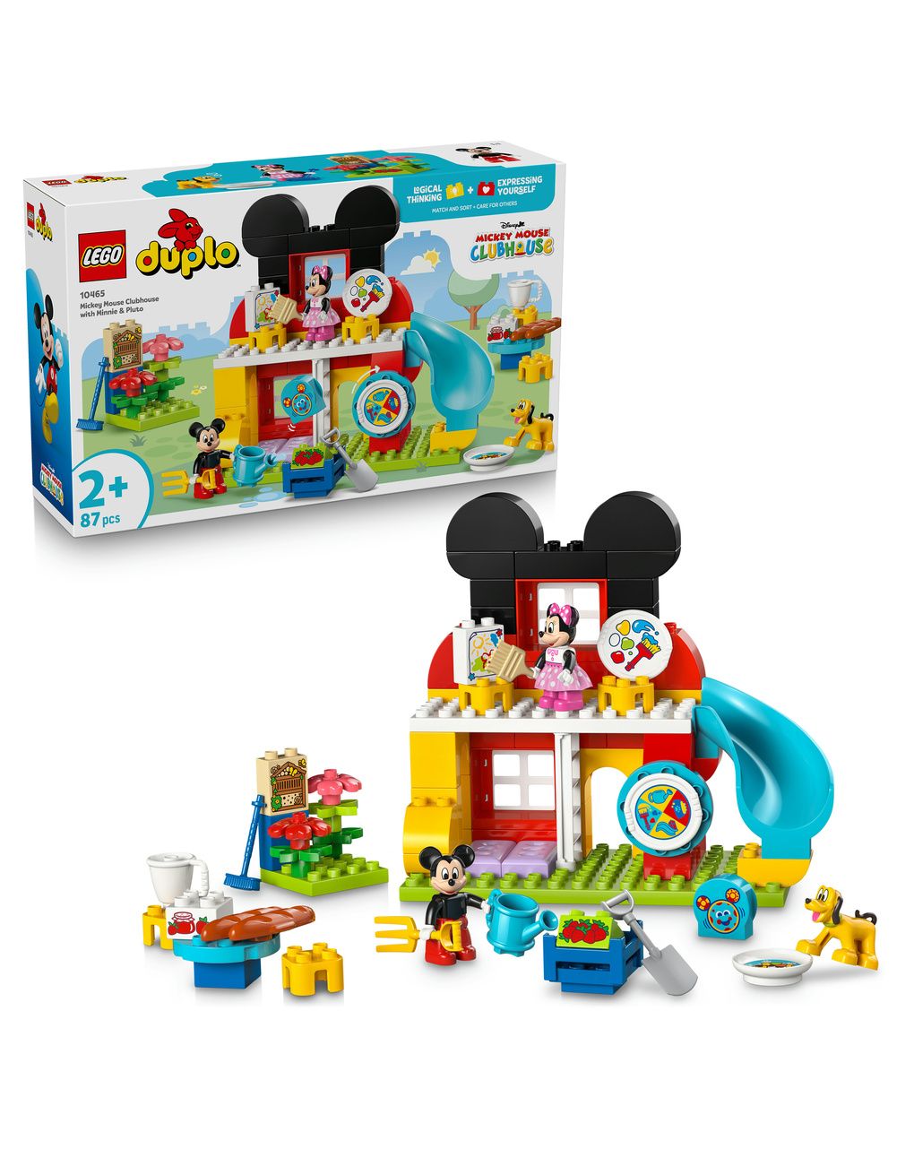 Lego duplo disney 10465 la casa di topolino con minnie e pluto