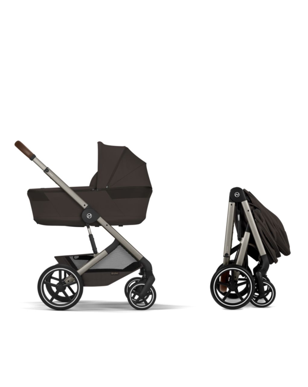 Duo balios s lux tpe nav. rich. chocolate brown - cybex