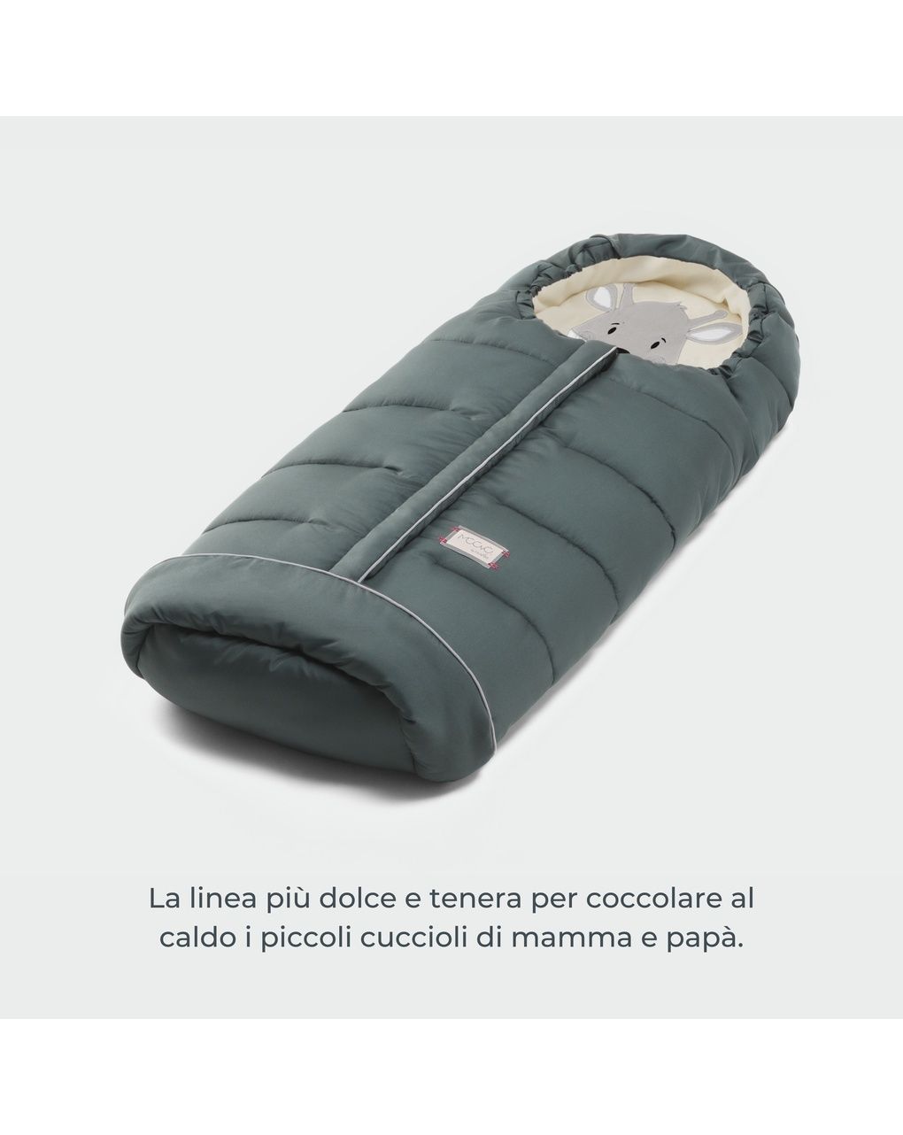 Sacco universale per passeggino moovo junior cuccioli / sabbia - nuvita