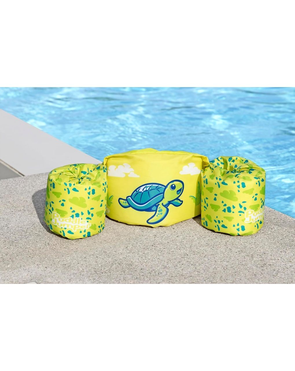 Bestway 9012t giubbino da nuoto per bambini puddle jumper con braccioli, verde