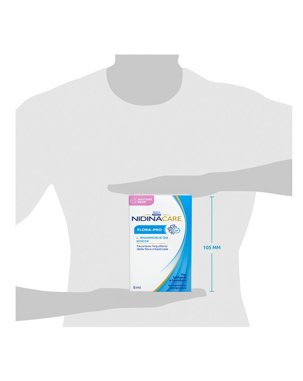 Nidinacare flora-pro integratore alimentare dalla nascita, flacone 5ml - nestle'