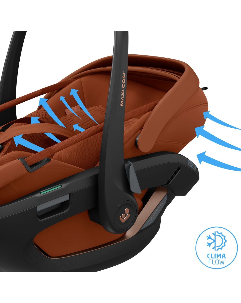 Seggiolino auto coral slide pro - copper terra  - maxi-cosi