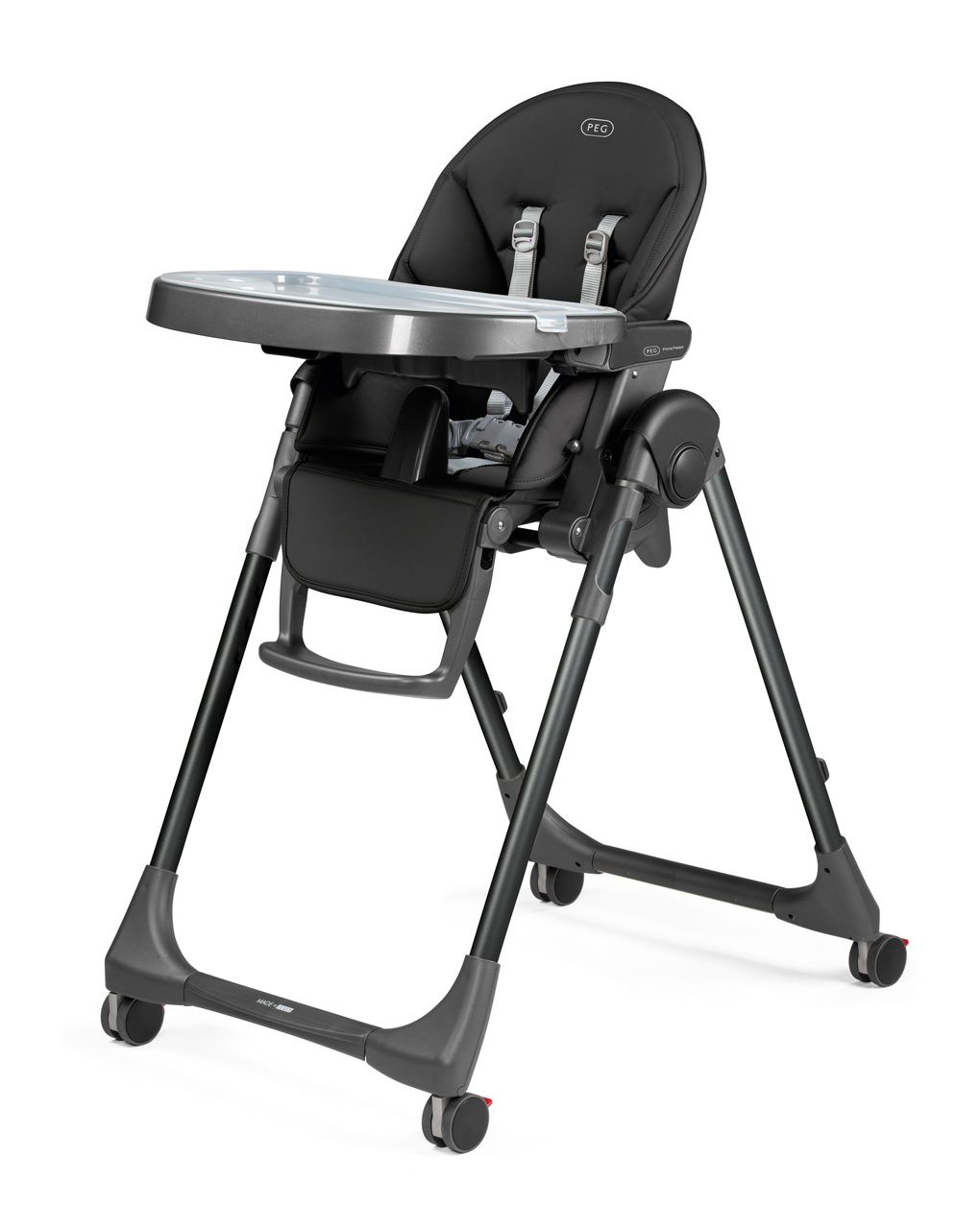 Seggiolone pappa prima pappa follow me plus - true black - peg