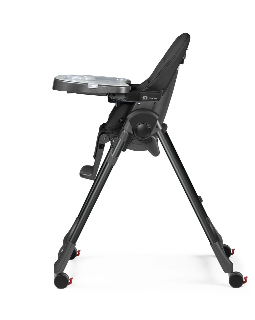 Seggiolone pappa prima pappa follow me plus - true black - peg