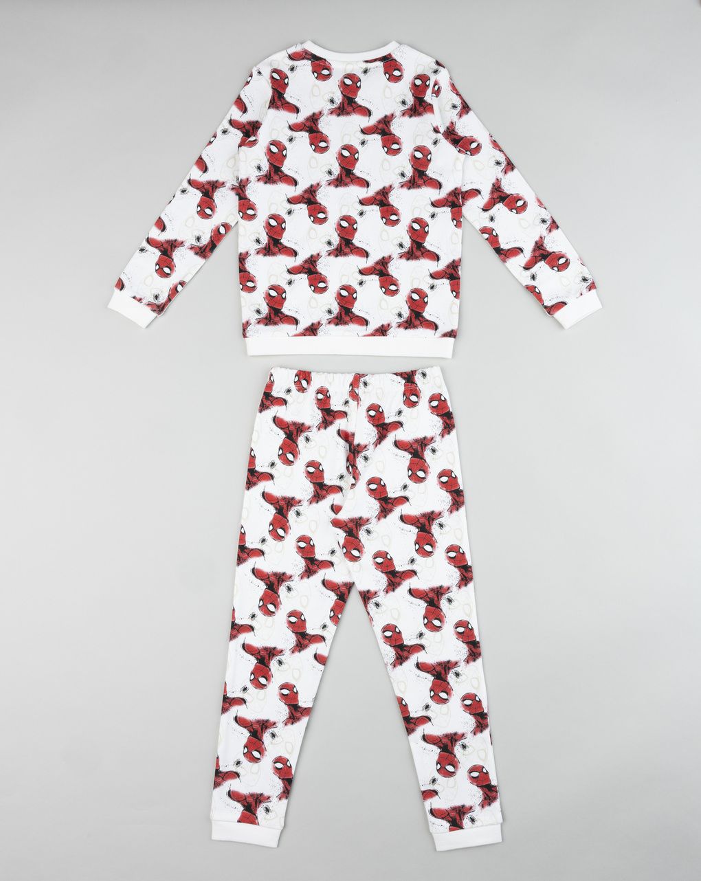 Pigiama lungo due pezzi bambino "spiderman"