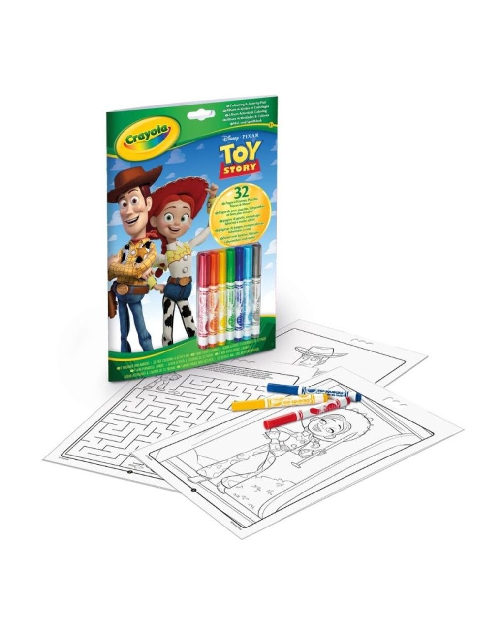 Album attivita' e coloring toy story