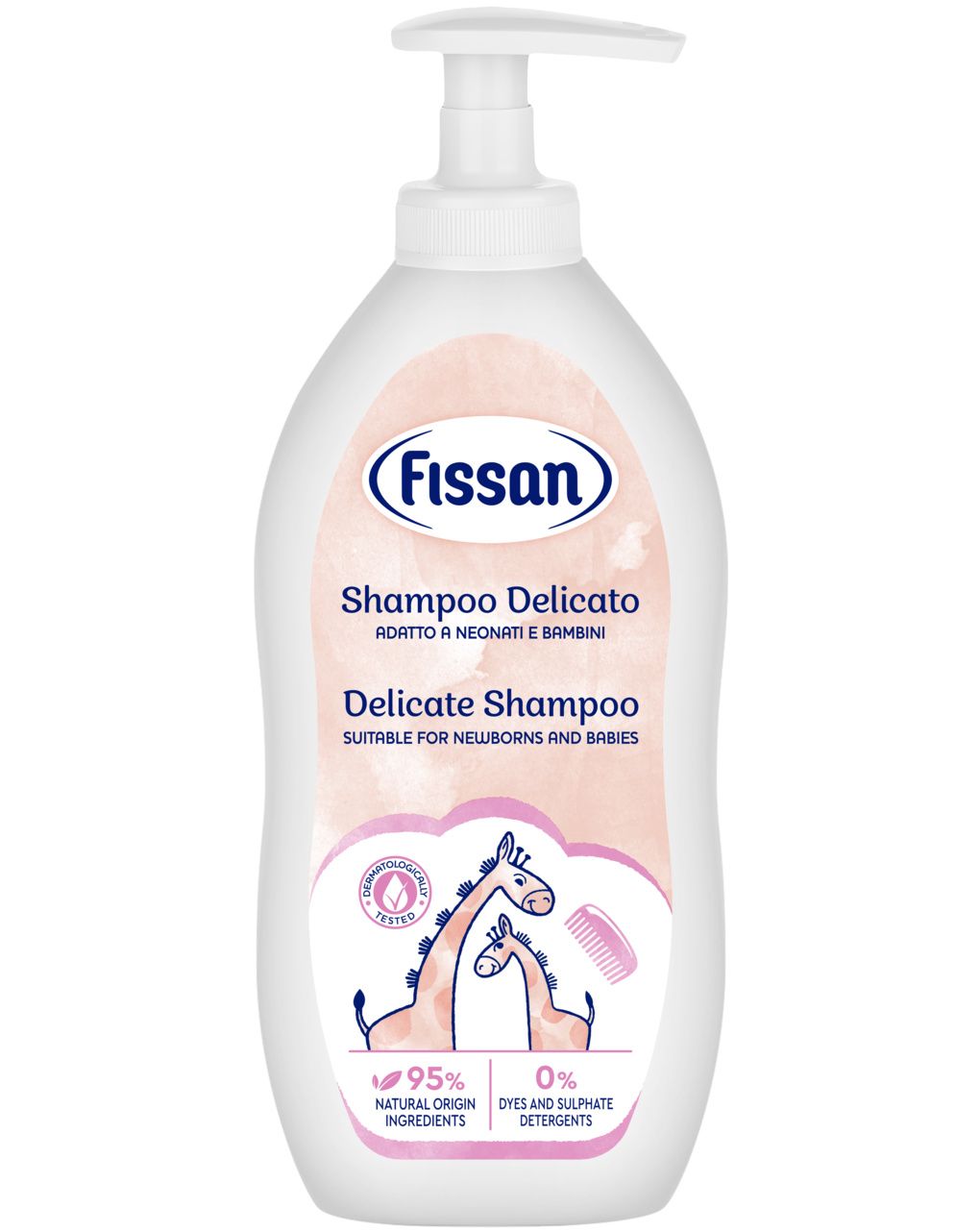 Shampoo delicato neonati 400ml - fissan