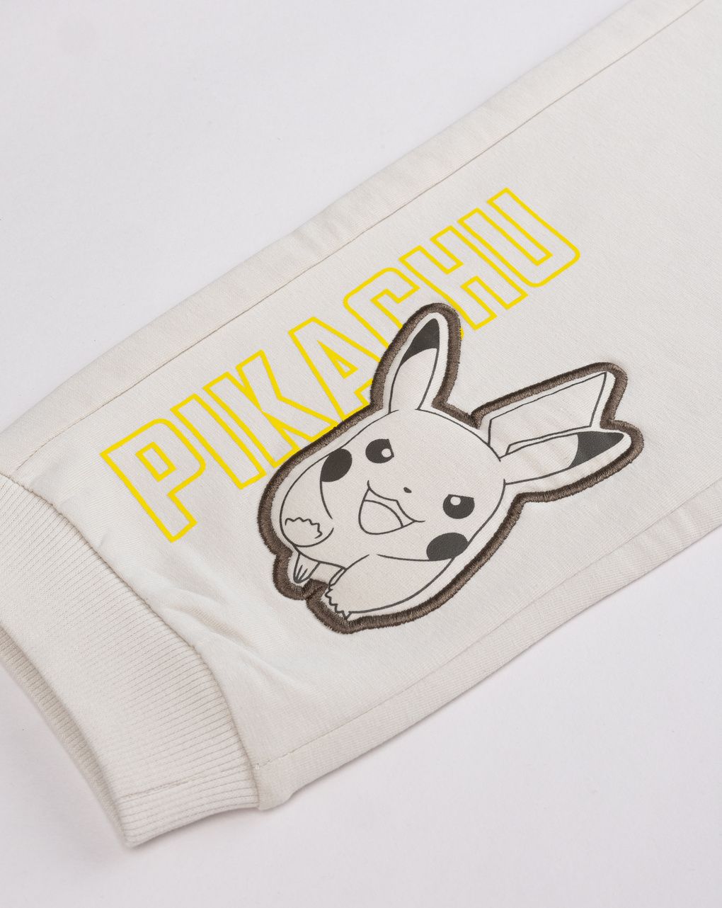 Pantaloni tuta bambino pokémon pikachu beige