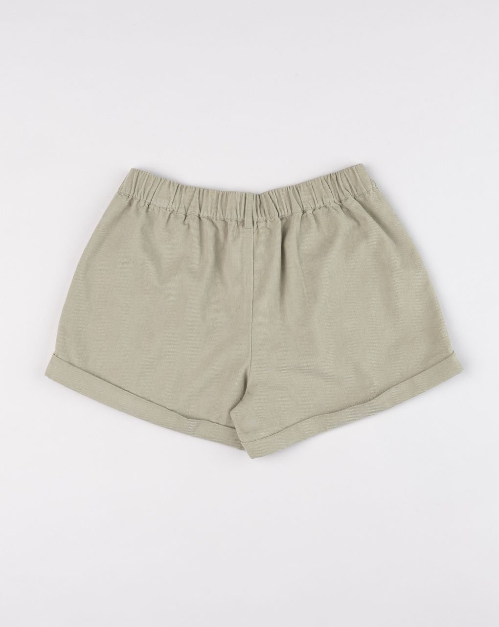 Shorts little wild verde militare bambina