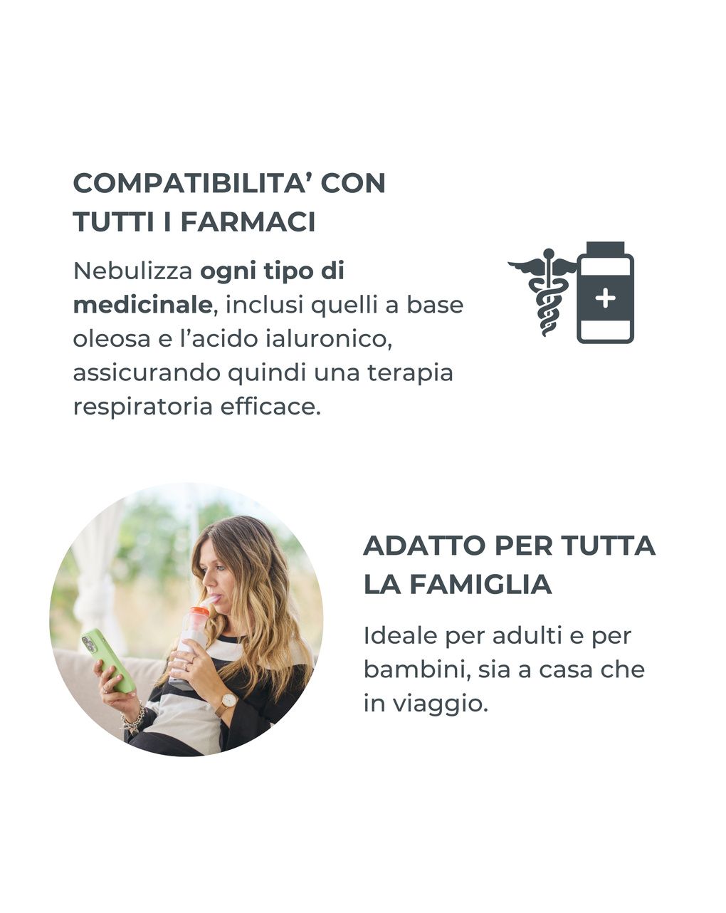 Aerosol a pistone portatile 5030 - nuvita