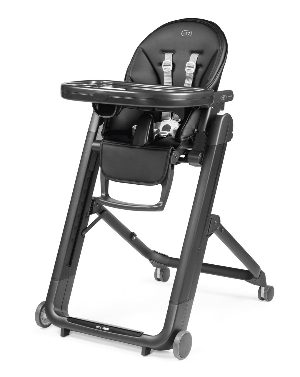 Seggiolone pappa siesta follow me - true black - peg