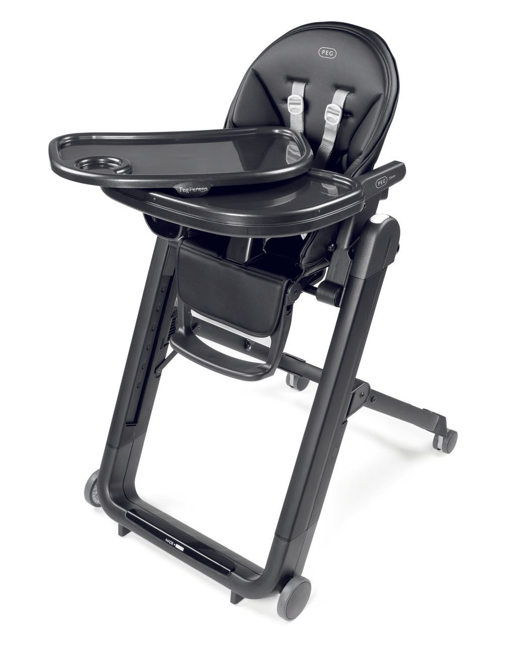 Seggiolone pappa siesta follow me - true black - peg