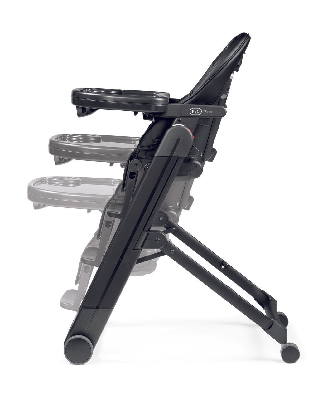 Seggiolone pappa siesta follow me - true black - peg