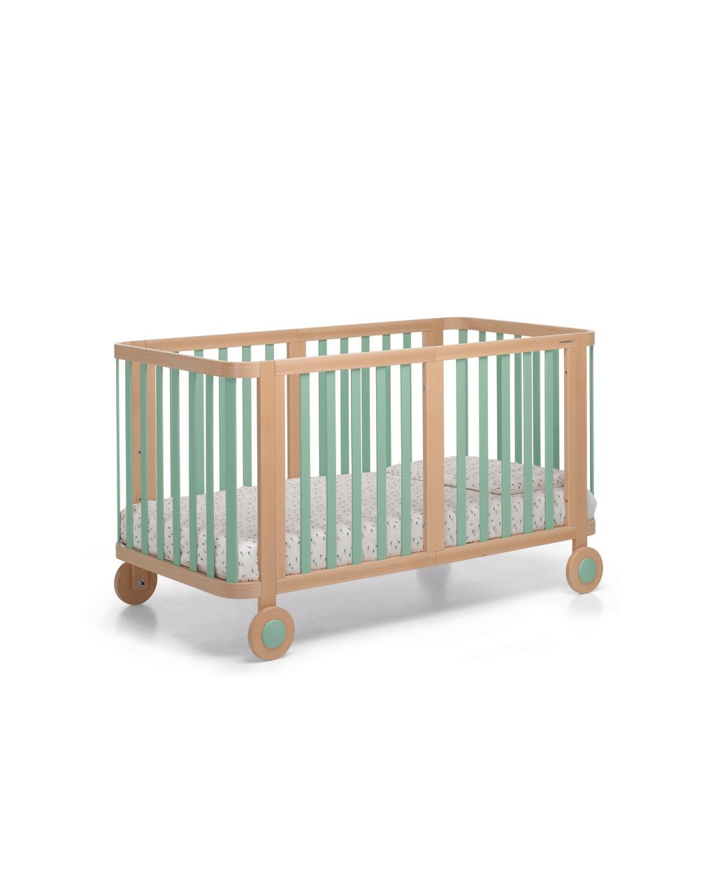 Culla evo con materasso menta - foppapedretti