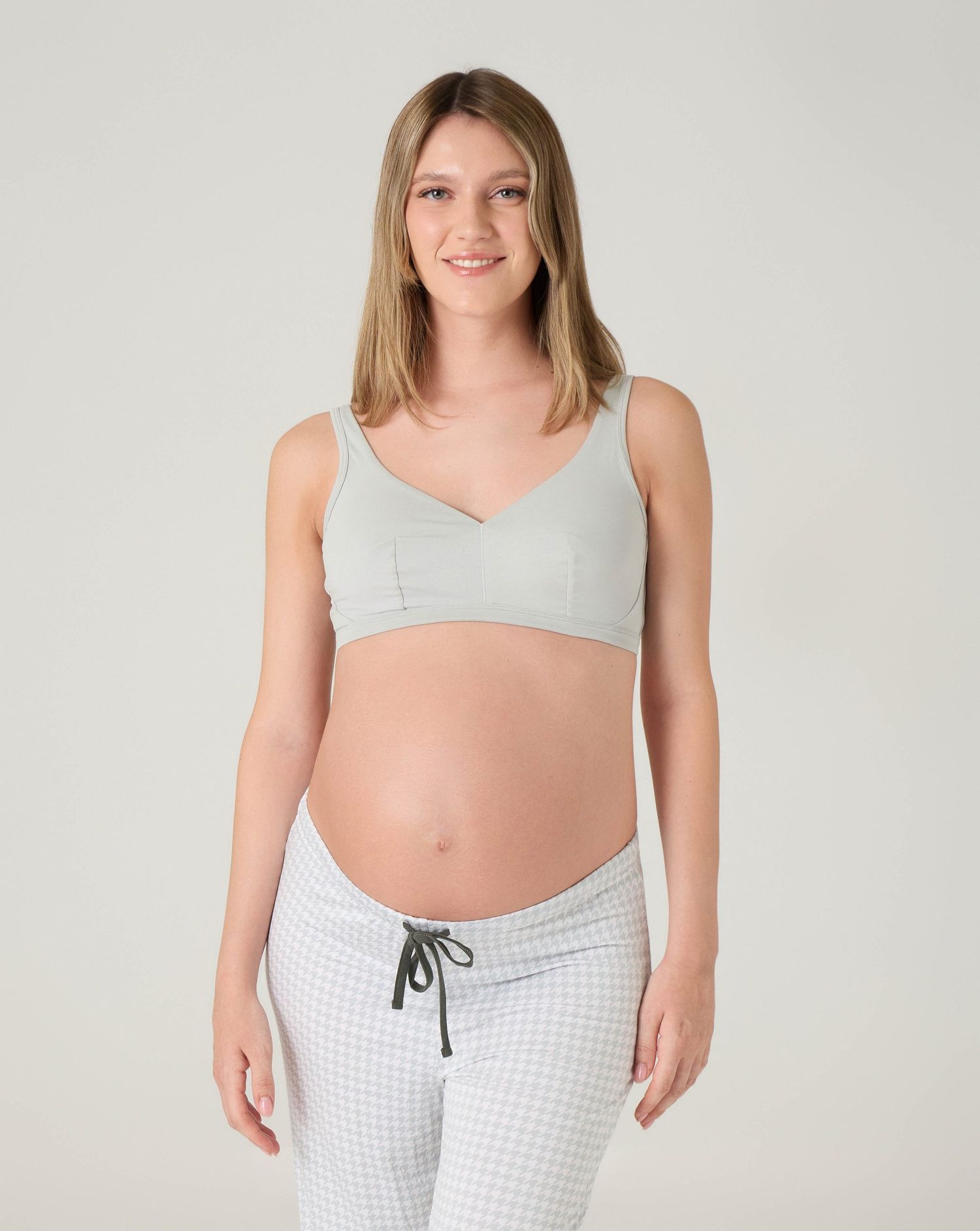 Reggiseno gravidanza pastel verde chiaro
