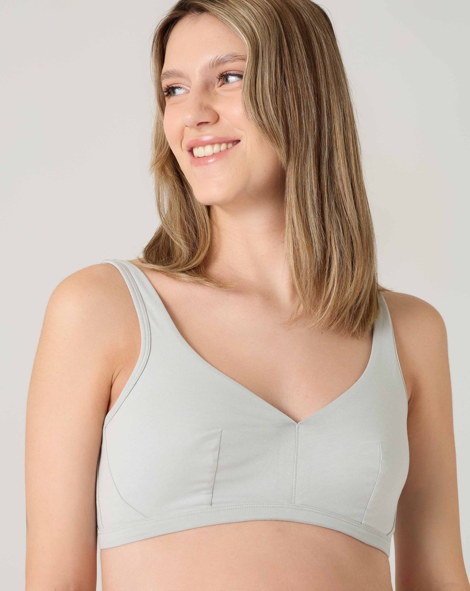 Reggiseno gravidanza pastel verde chiaro
