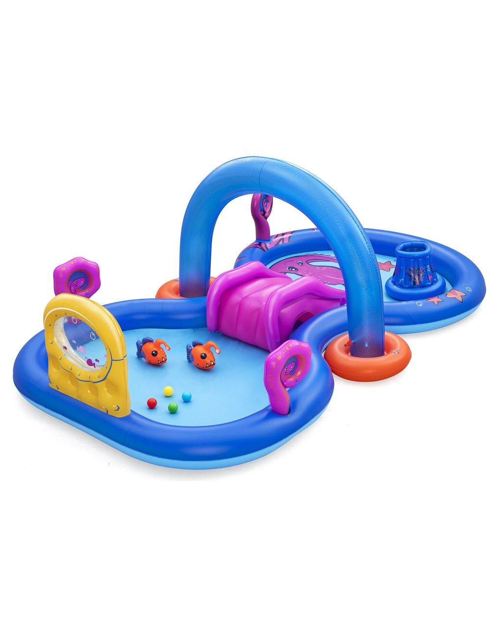 Centro giochi sea odyssey 10'10" x 6'2" x 46" / 3,30 m x 1,88 m x 1,17 m