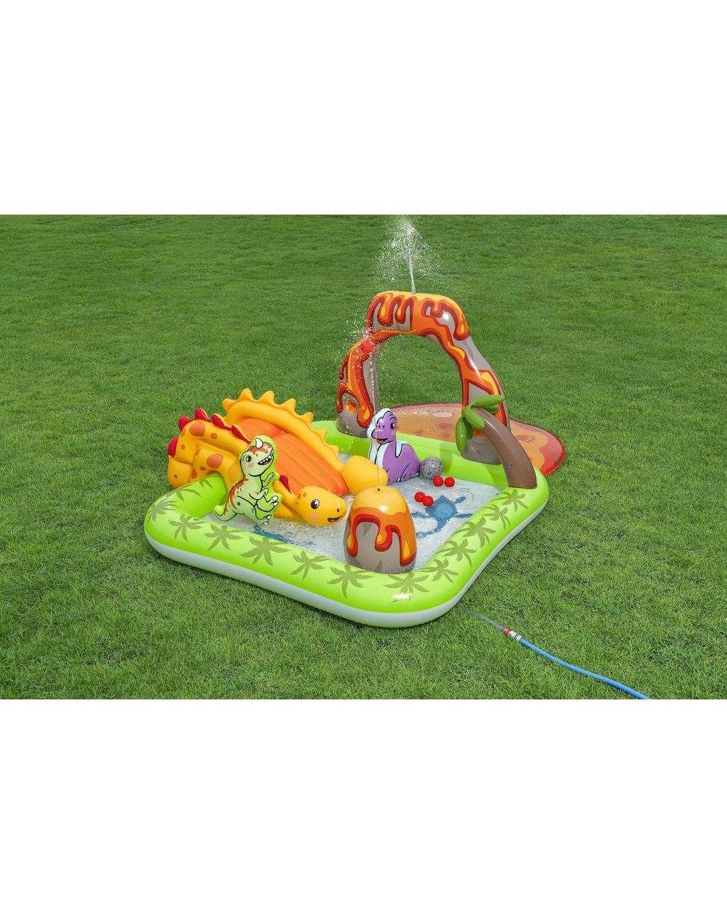 8'7" x 6'2" x 40" / 2,62 m x 1,88 m x 1,02 m centro giochi volcano springs