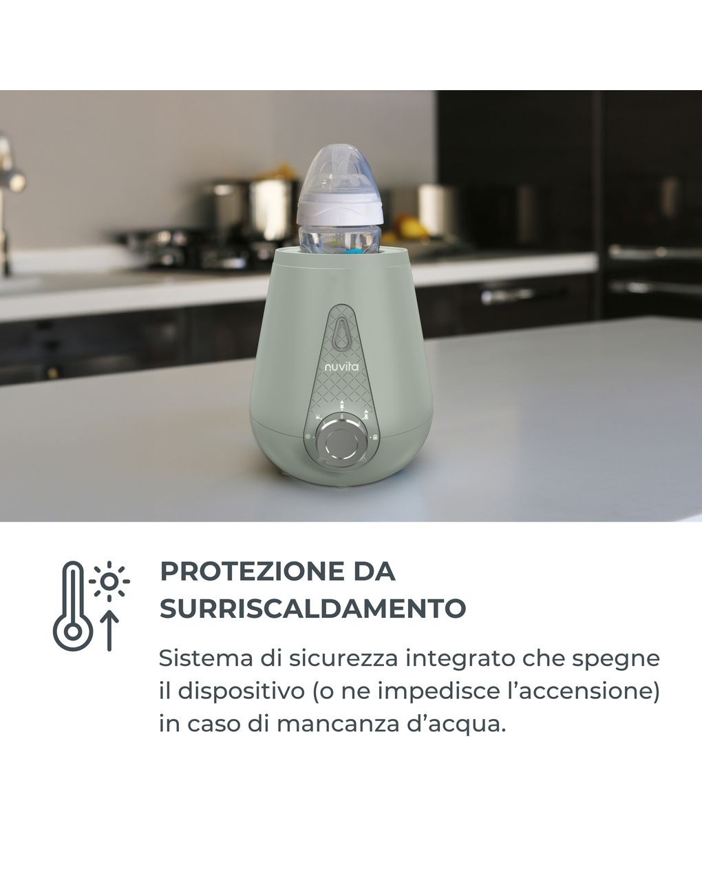 Scaldabiberon casa/auto 1165 - nuvita