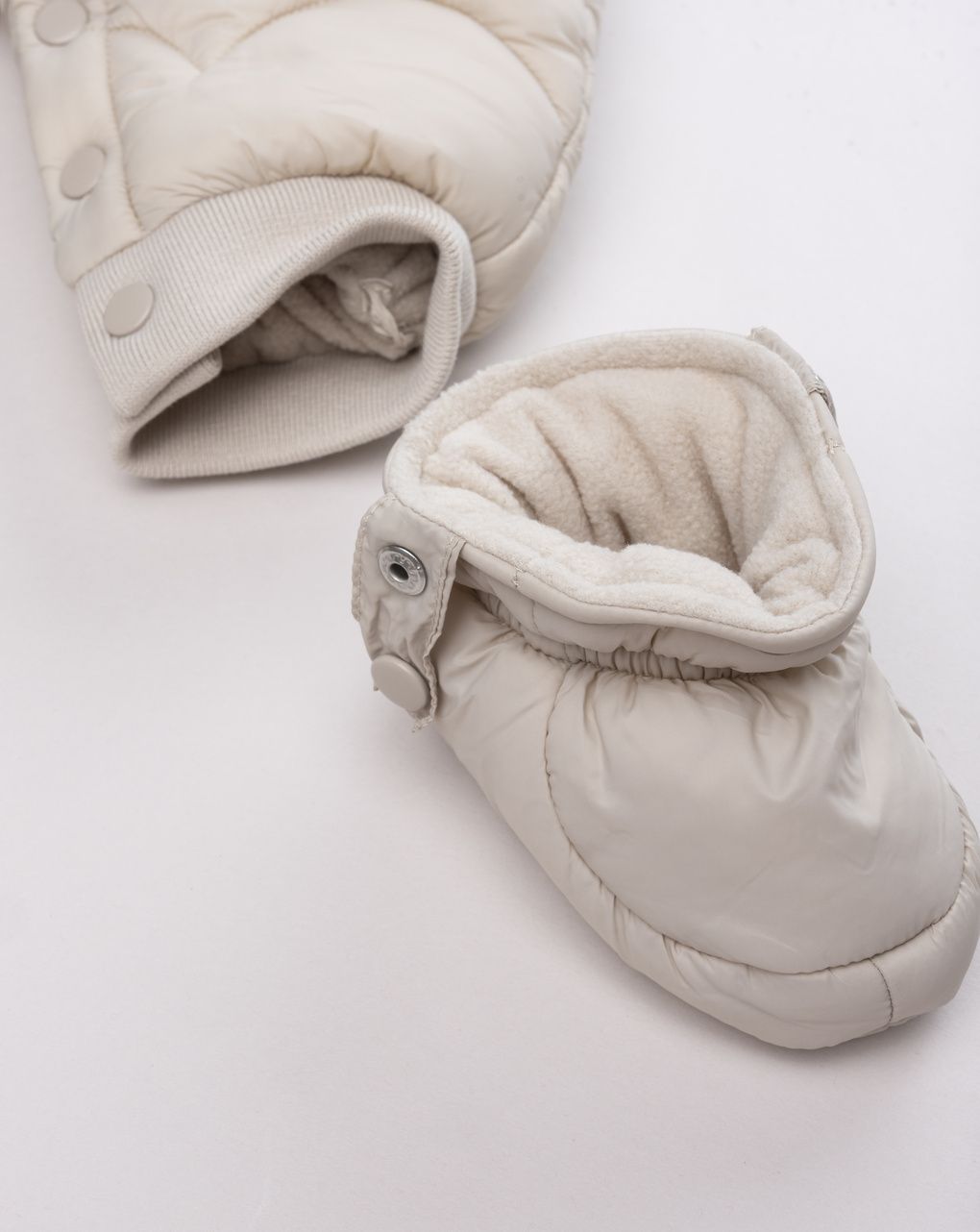 Tuta da neve neonato beige