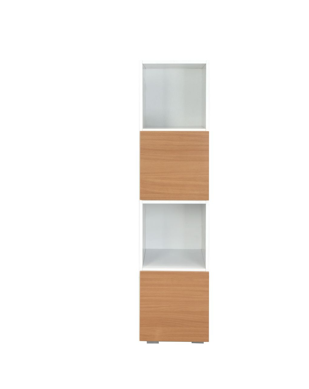 Sistema modulare domino struttura bianca + 2 ante naturali - italbaby