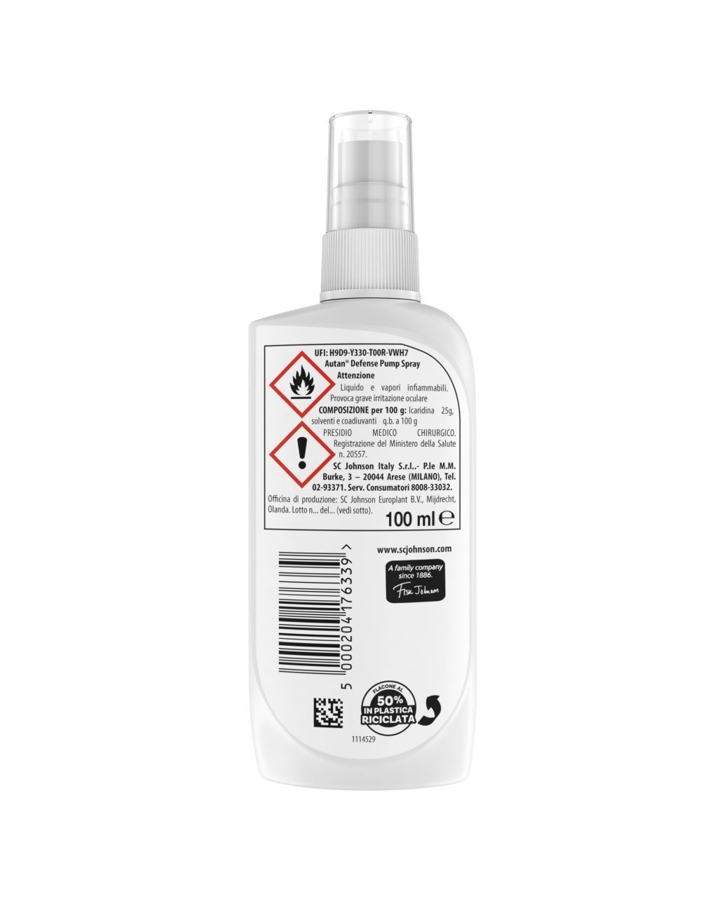 Defense long protection vapo 100ml - autan®
