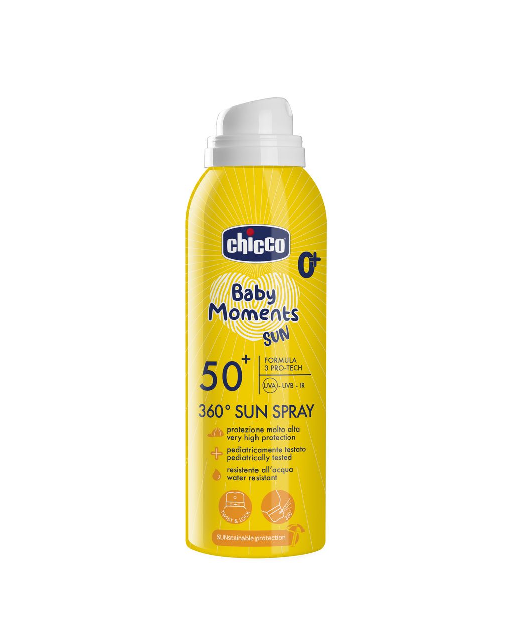 Spray vapo spf 50+ 150ml - chicco