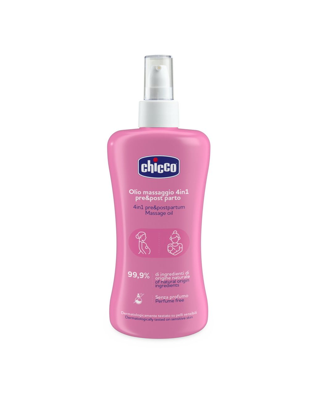 Olio massaggio 4in1 pre&post parto - chicco