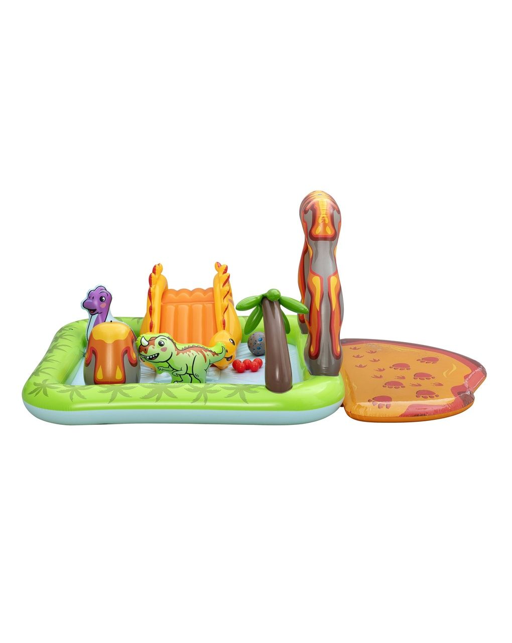 8'7" x 6'2" x 40" / 2,62 m x 1,88 m x 1,02 m centro giochi volcano springs