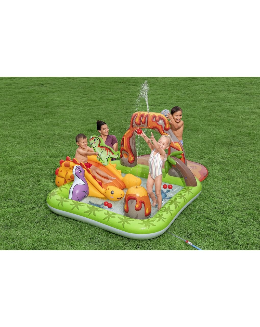8'7" x 6'2" x 40" / 2,62 m x 1,88 m x 1,02 m centro giochi volcano springs