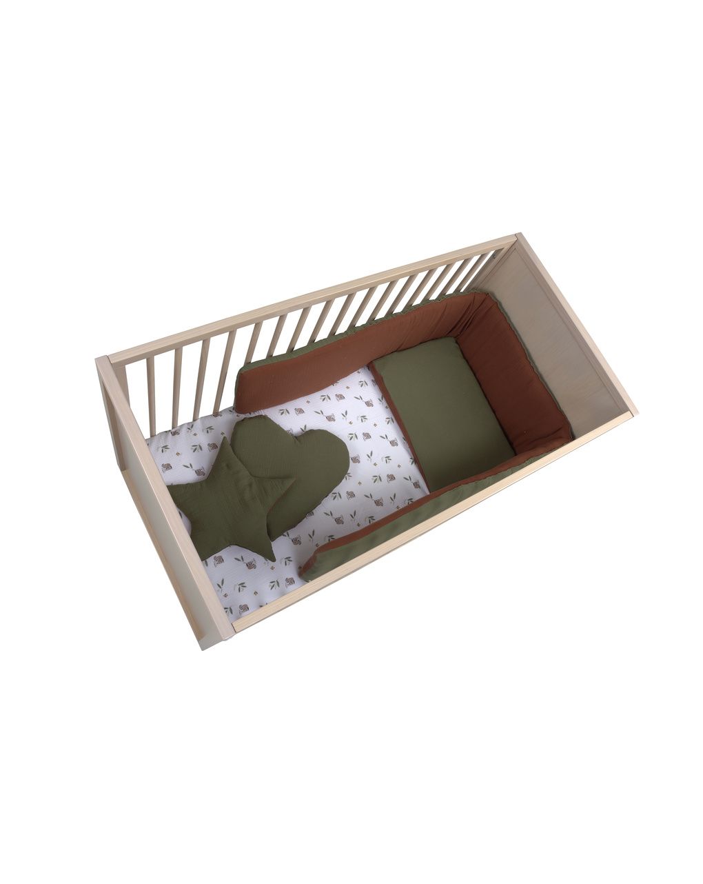 Set 1stclass 3 pz giungla -letto+materasso+piumone - italbaby
